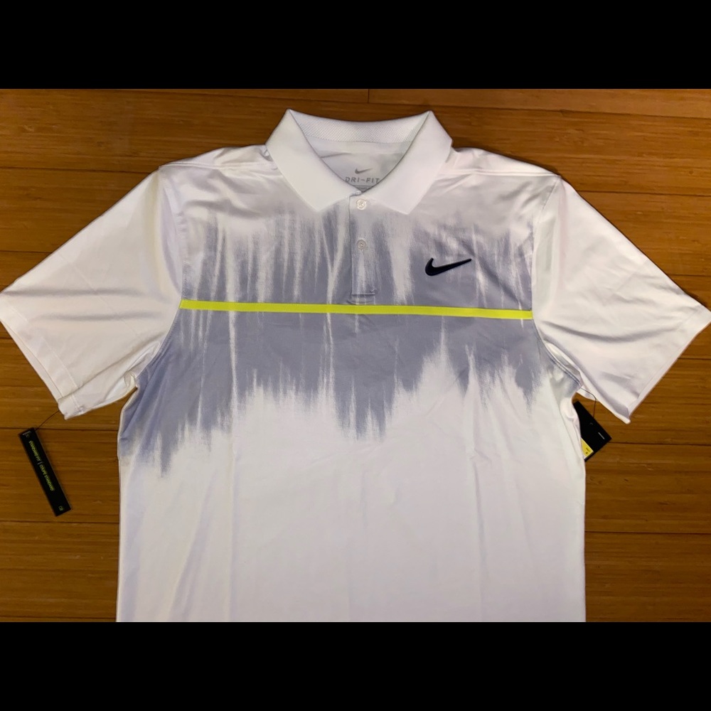 Nike Dri-Fit Vapor Standard Golf Polo CN6806-100 - Picture 2 of 4